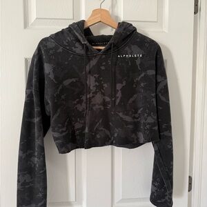 Alphalete Charcoal Camo Hoodie